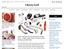 Tablet Screenshot of cherrygrrl.com